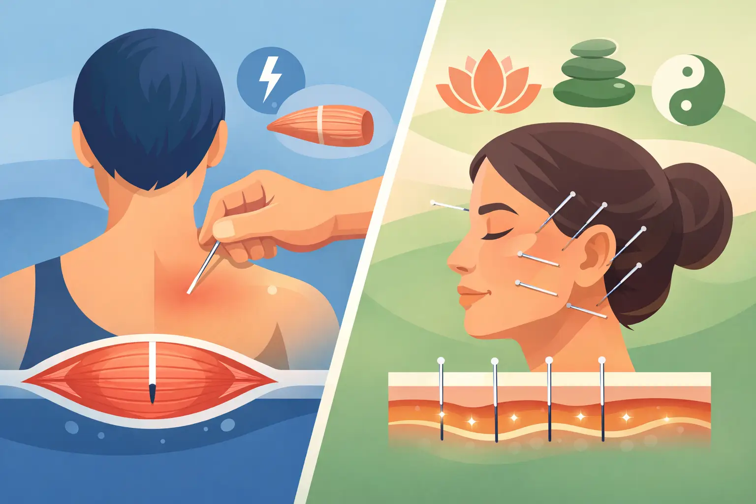 Dry Needling vs Acupuncture Explained